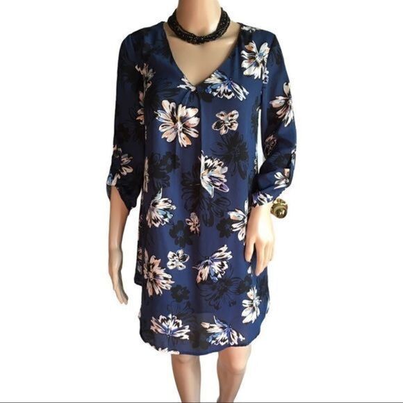 Lush Floral Mini Swing Dress - Picture 3 of 7